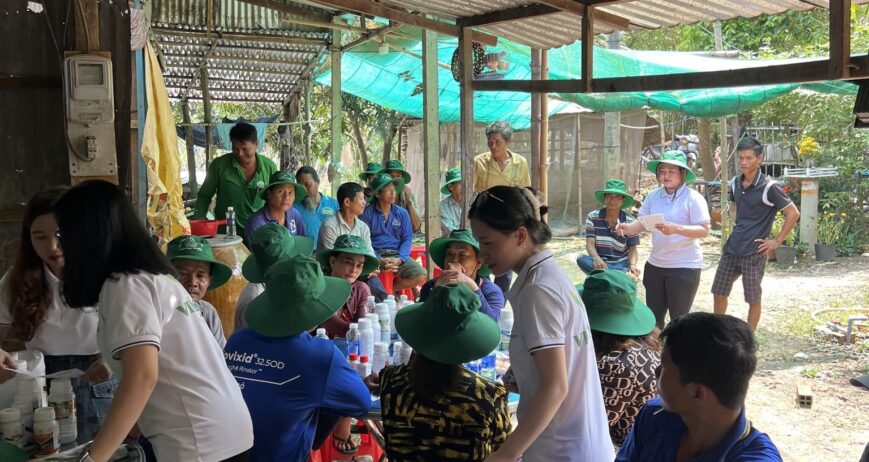 Giúp nông dân hiểu hơn về sản phẩm cũng như công dụng.