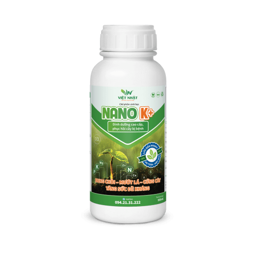 AMINO – NANO K+ Dinh dưỡng cao cấp cho lá, mập chồi, dày lá, khỏe đọt