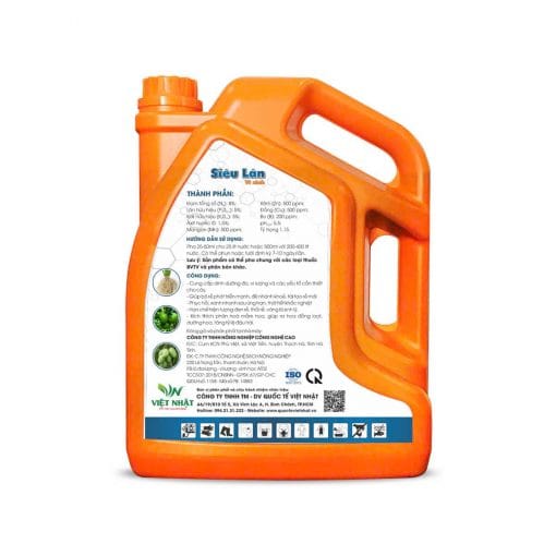 Siêu lân Cứng Cây, Kích Thích Rễ Phát Triển, Tăng Dinh Dưỡng, Ra Hoa - Can 5 Lít - Ảnh 2
